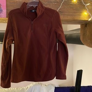 North face 3/4 zip up